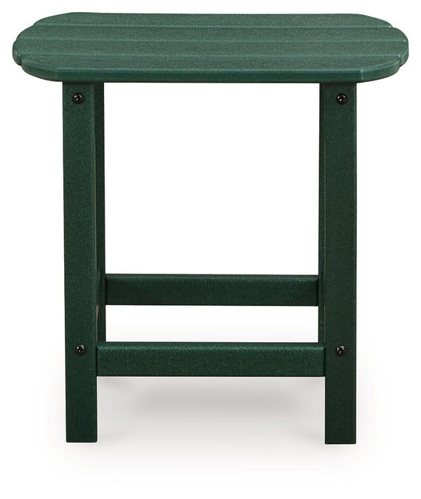 Sundown Shores - Green - Rectangular End Table