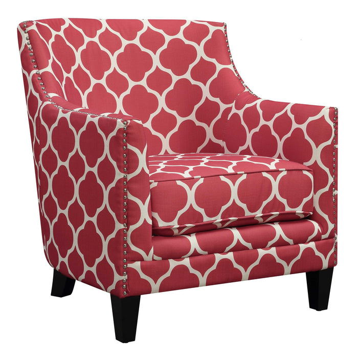 Dinah - Accent Chair - Red