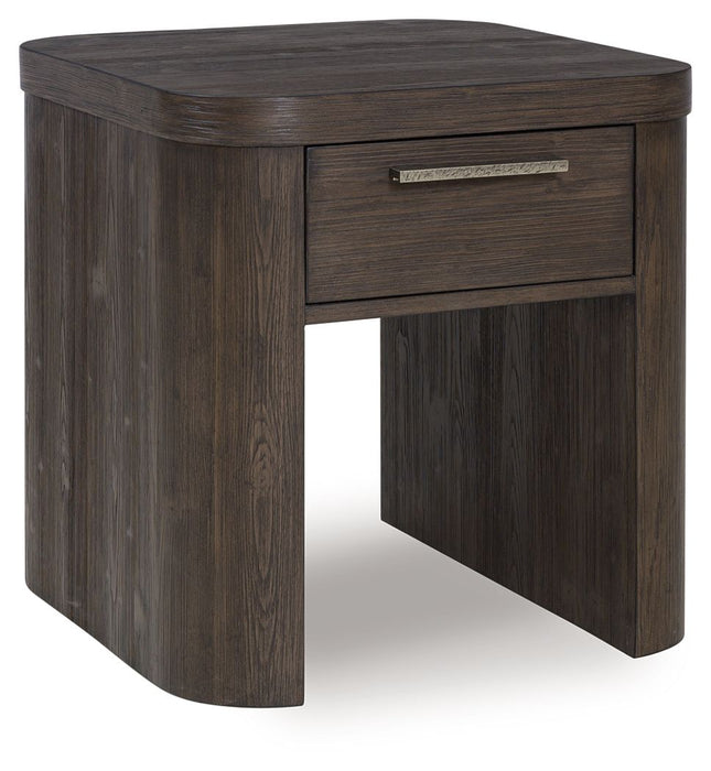 Neo - Rich Brown - Square End Table