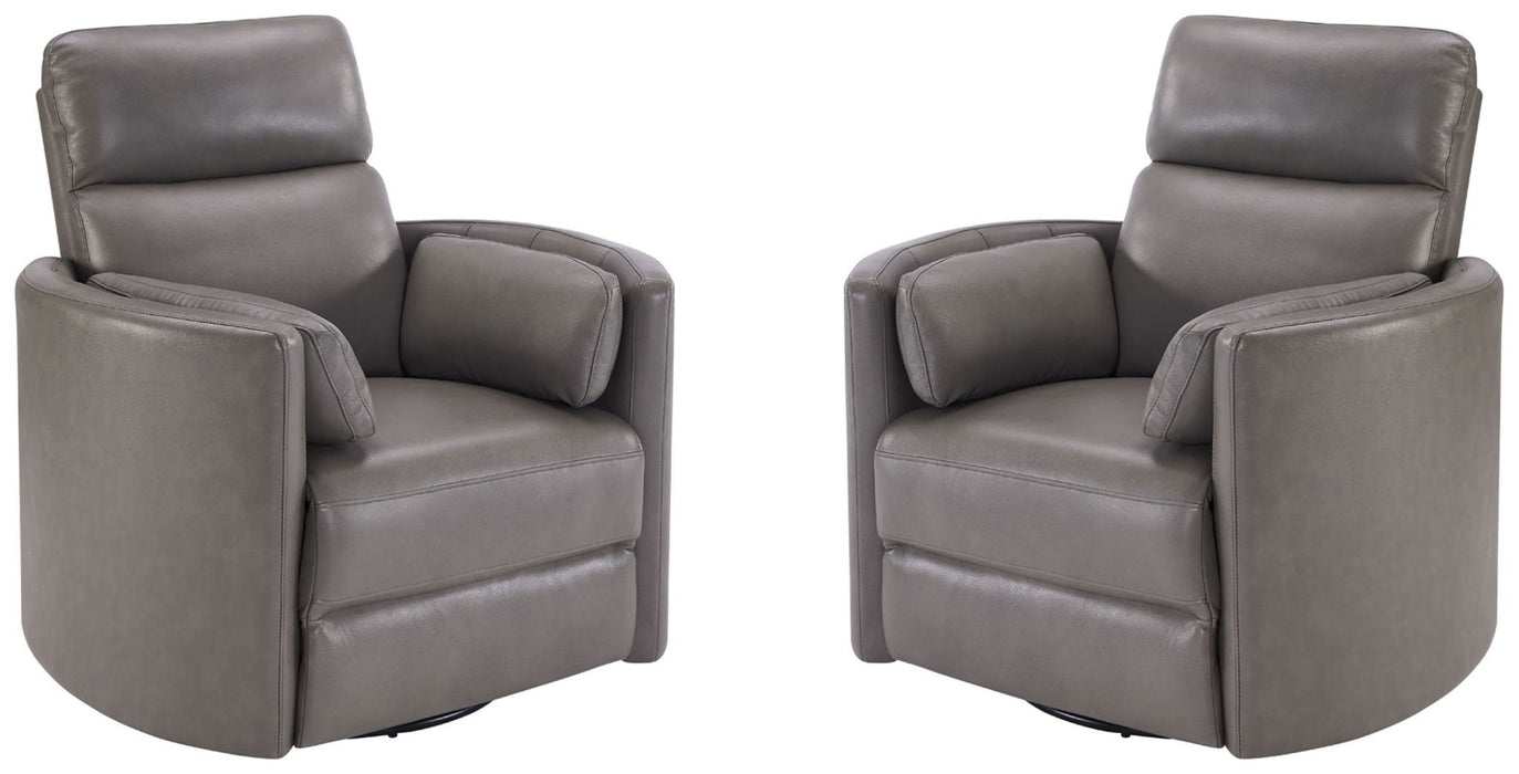 Radius - Cordless Power Swivel Glider Recliner (Set of 2)