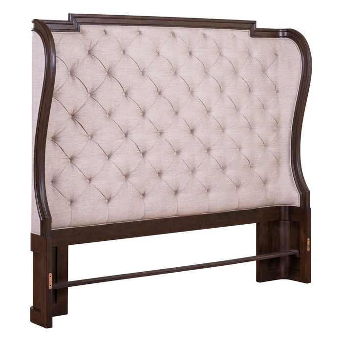 Providence Park - Upholstered Shelter Headboard