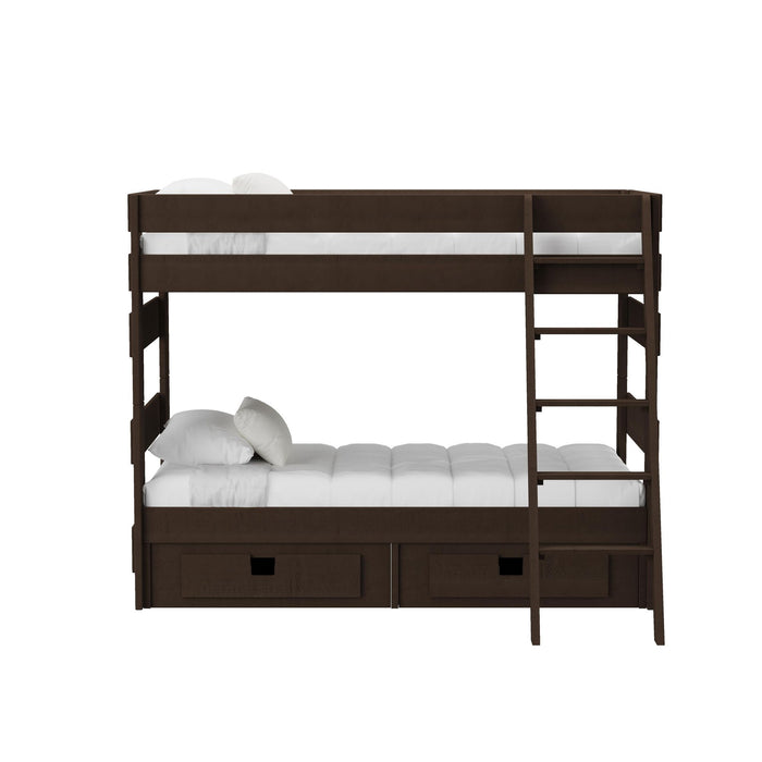 Cali Kids - Bunk With Ladder And Trundle