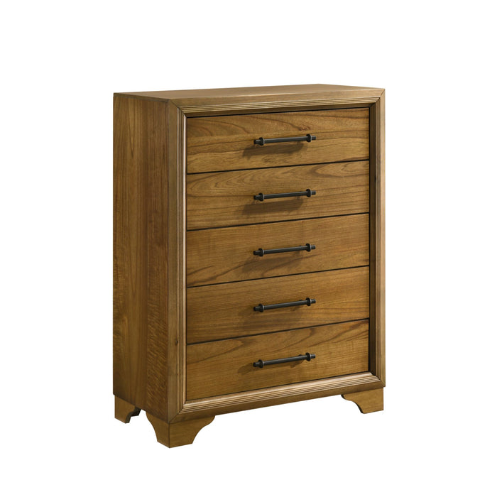 Harmony - Upholstered Storage Bedroom Set With LED