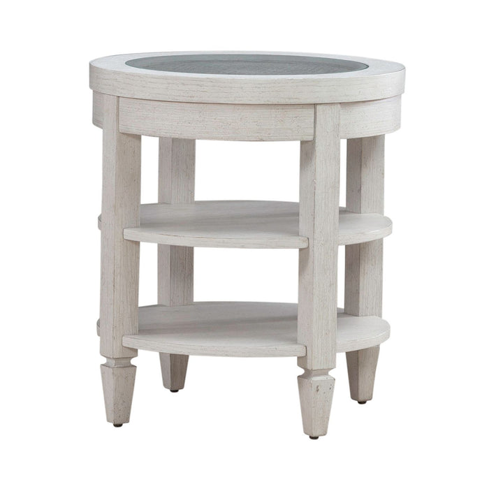 Caruso Heights - Chairside Table - White