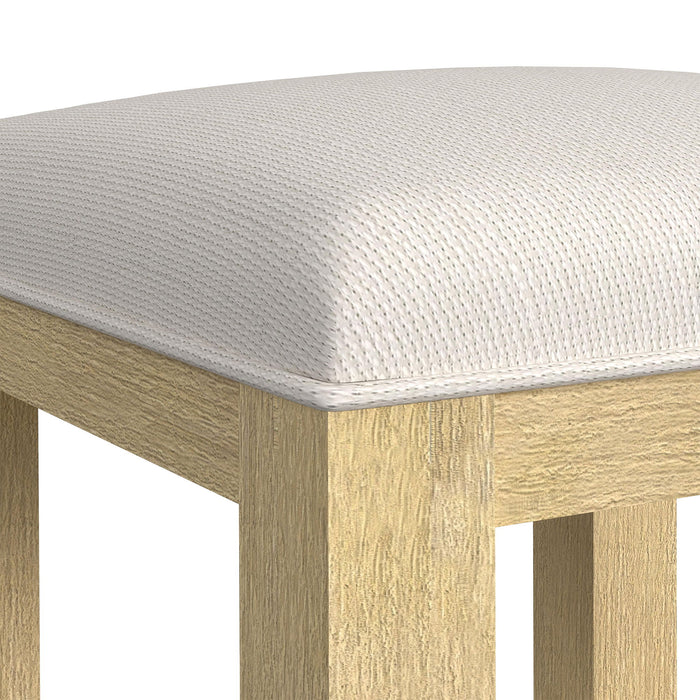 Ridgemont - Dressing Stool - Natural