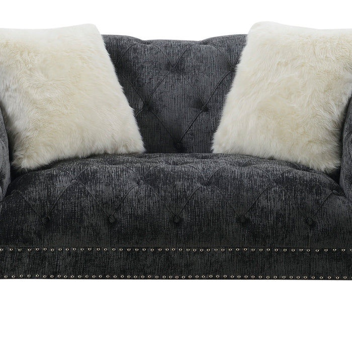 Hutton II - Tufted Loveseat
