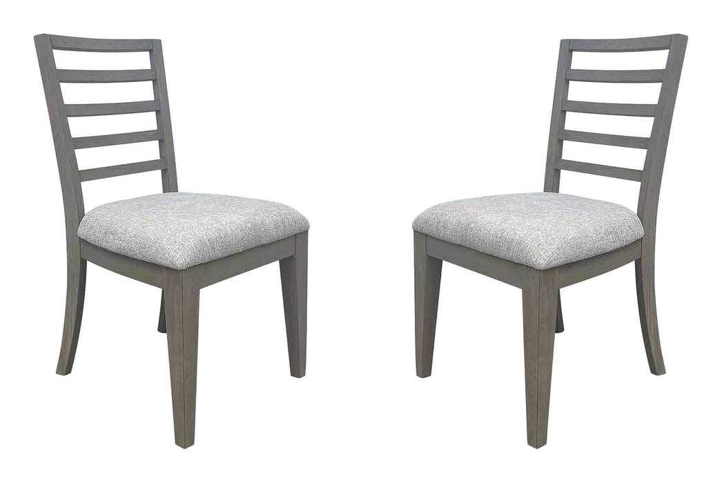 Pure Modern Dining - Ladder Back Dining Chair (Set of 2) - Moonstone
