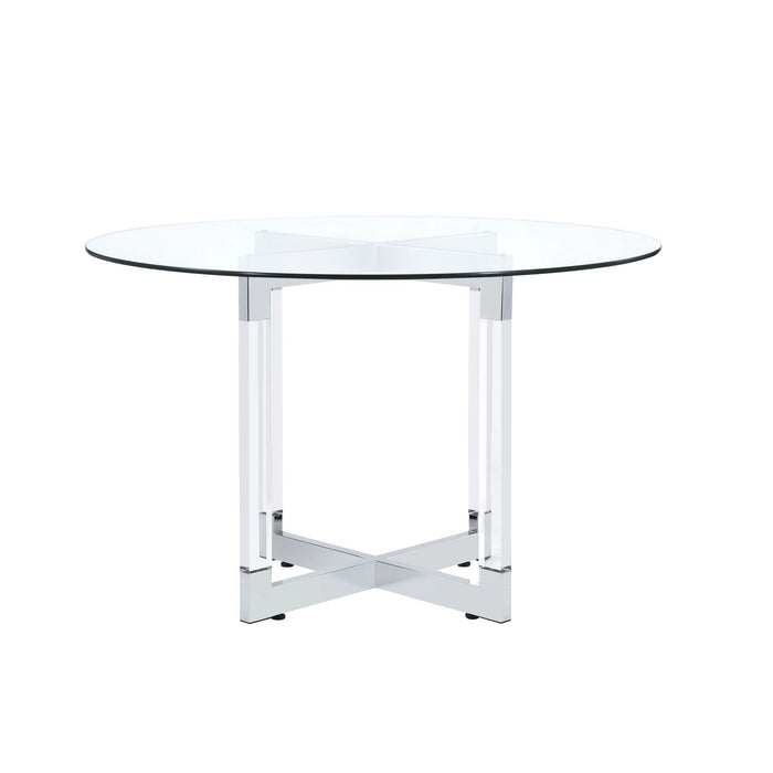 Zurich - Round Dining Table Complete - White