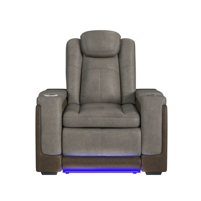 Lantana - Power Motion Recliner With Power Headrest, LED , Wireless Charger And Cup Holder