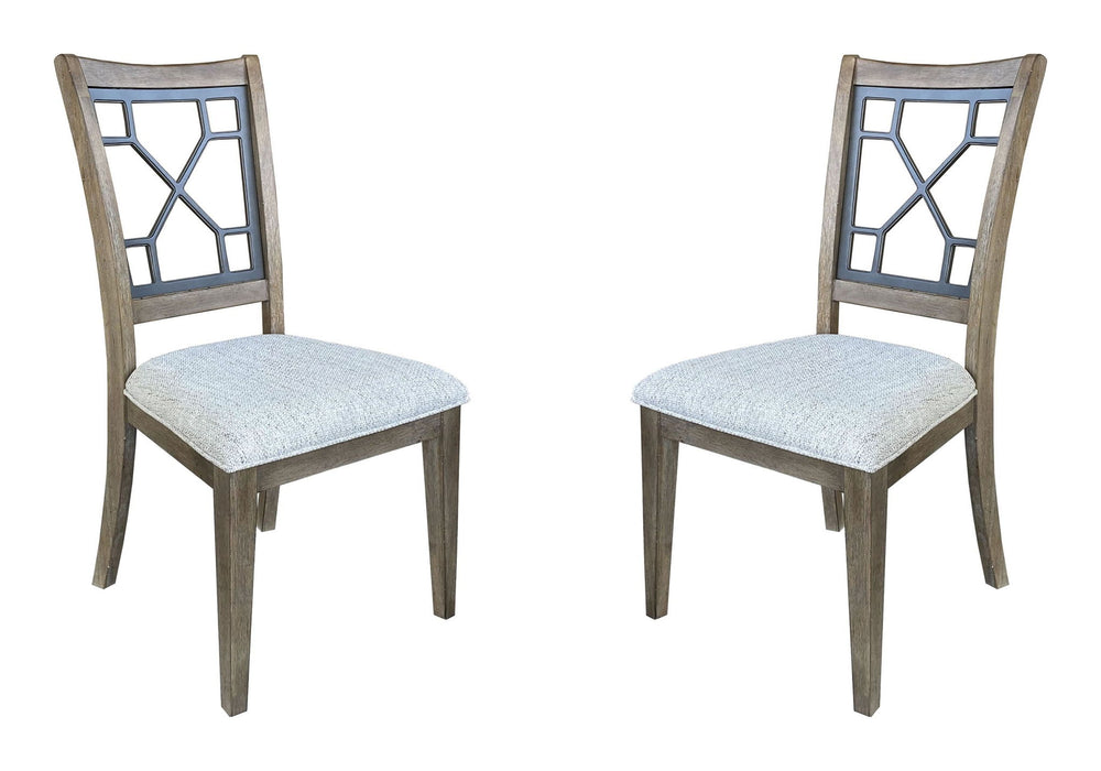 Sundance Dining - Grid Dining Chair (Set of 2) - Sandstone