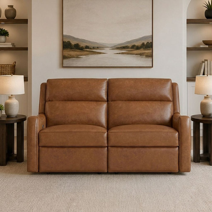 Channing - Power Zero Gravity Loveseat P3 - Renaissance Cinnamon