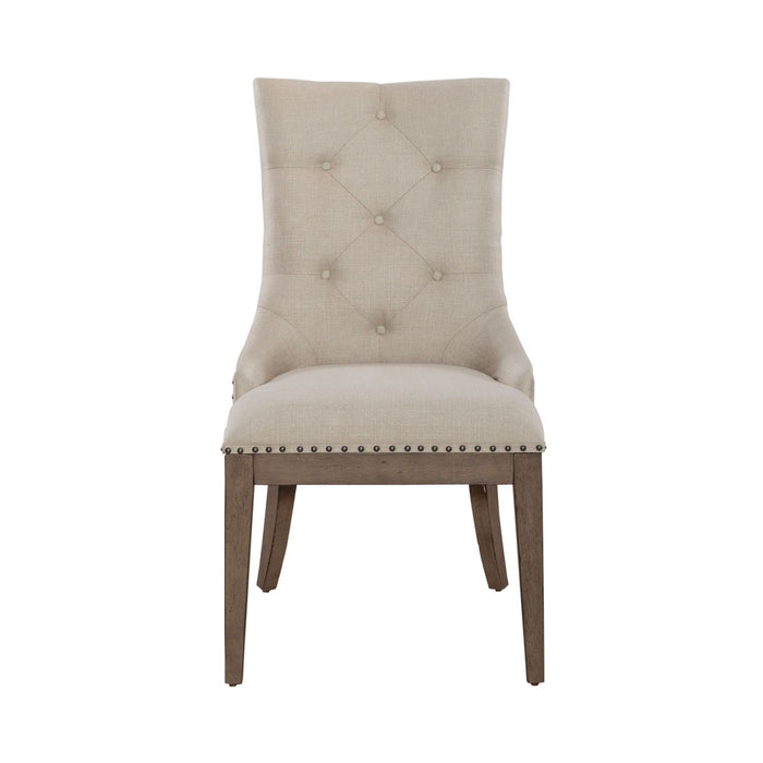 Americana Farmhouse - Upholstered Shelter Side Chair