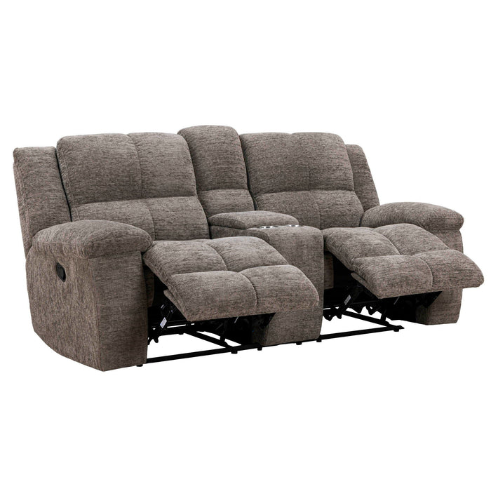 Buster - Manual Reclining Console Loveseat