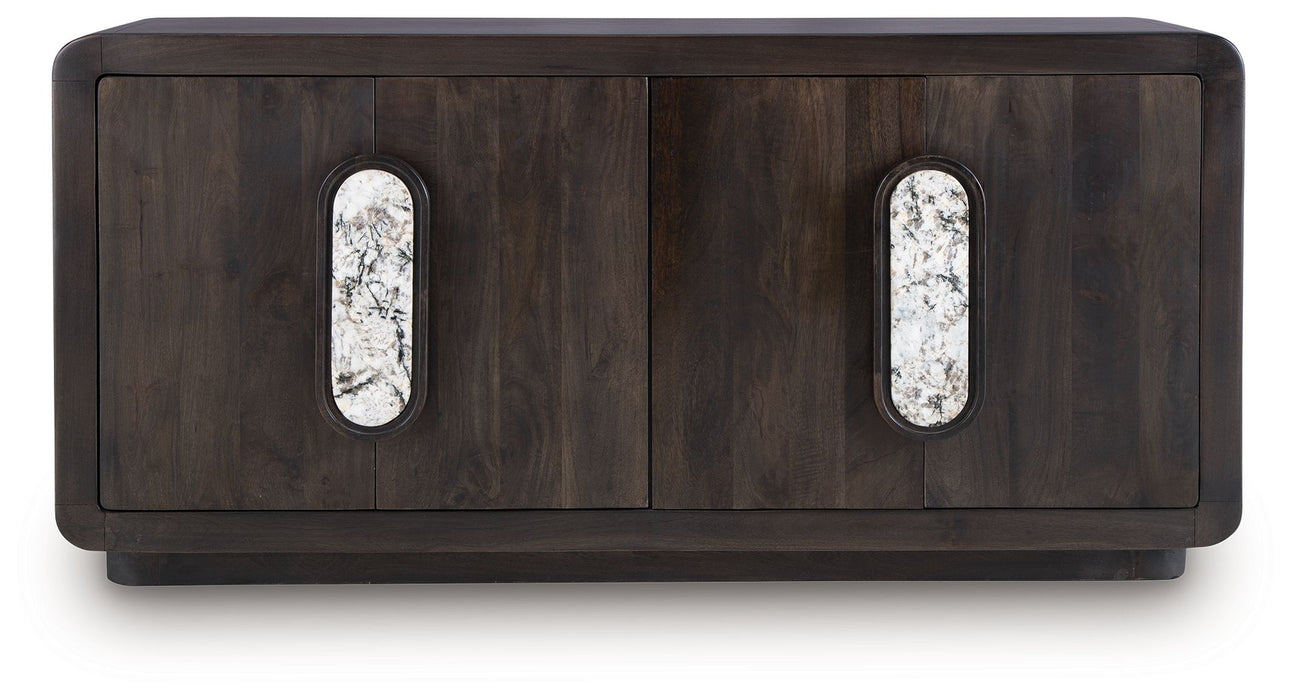 Elliston - Espresso Brown - Accent Cabinet
