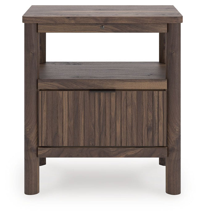 Pamytta - Brown - One Drawer Night Stand
