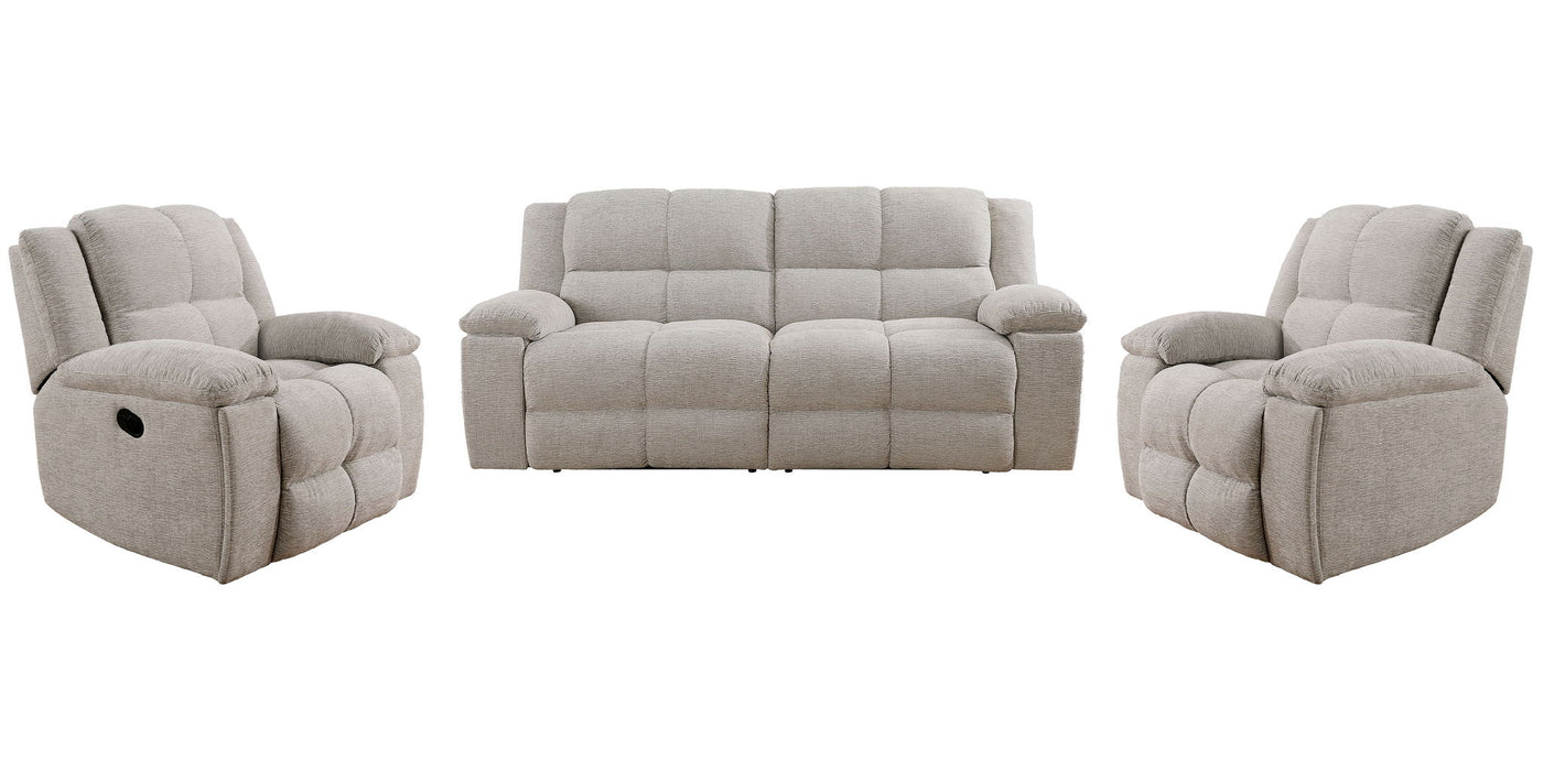 Buster - Manual Glider Reclining Sofa Set