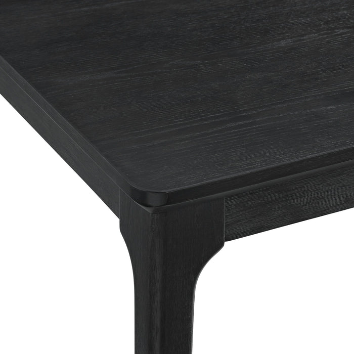 Garcia - 5 Piece Counter Set With Table And 4 Chairs - Black