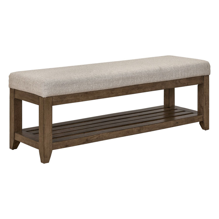 Shaker Lakes - Bed Bench - Harvest Brown