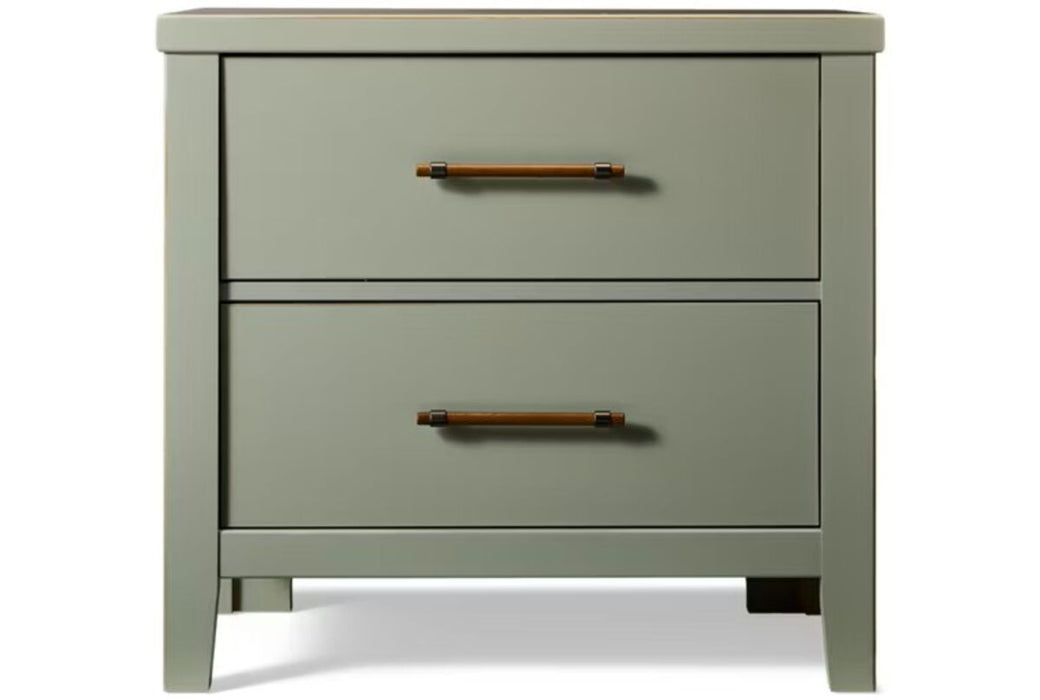 Pure Maple - Night Stand - 2 Drawer - Sage