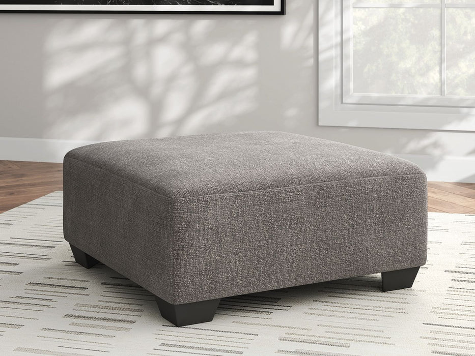 Seyler Lane - Greystone - Oversized Accent Ottoman