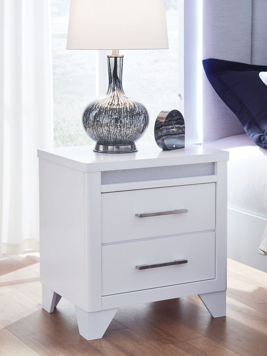 Jarlee - White - Two Drawer Night Stand