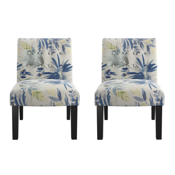 Vera - Floral Accent Chair