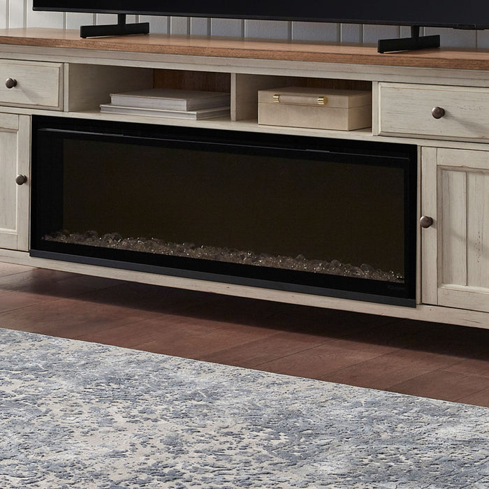 Fireplace TV Consoles - 50" Dimplex Firebox - Black