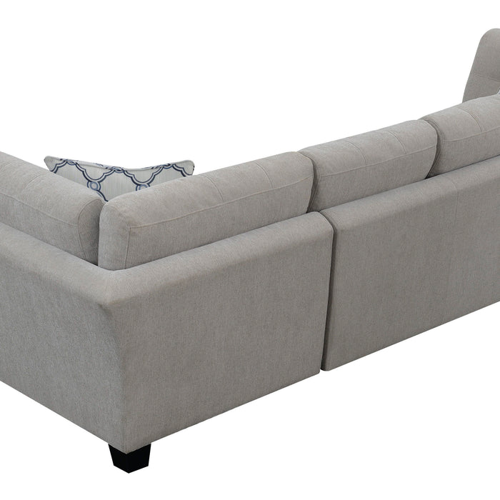 Ryder - Sectional Chofa - Dove Gray