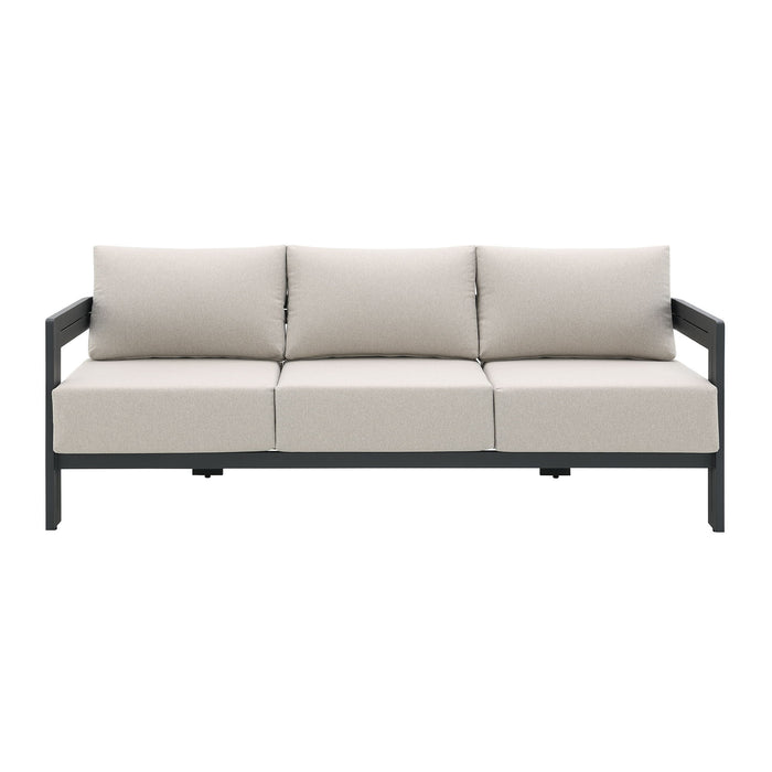 Costa - Sofa - Black And Soluction Beige