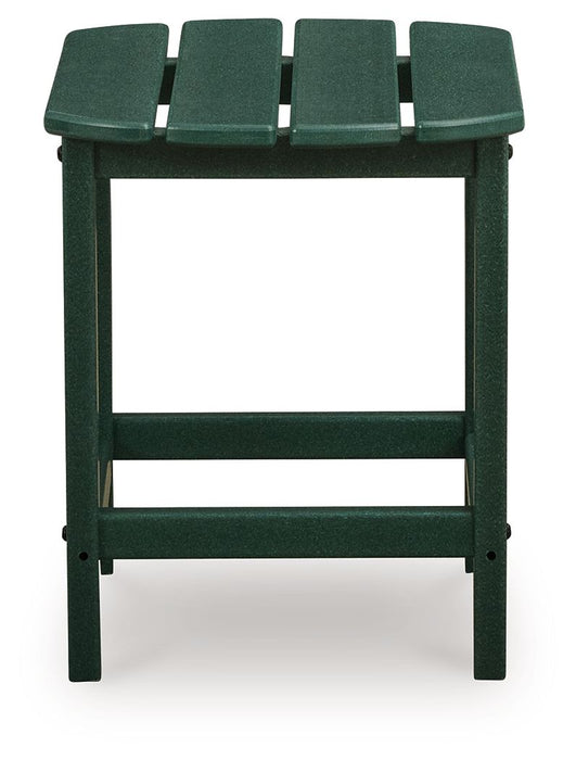 Sundown Shores - Green - Rectangular End Table