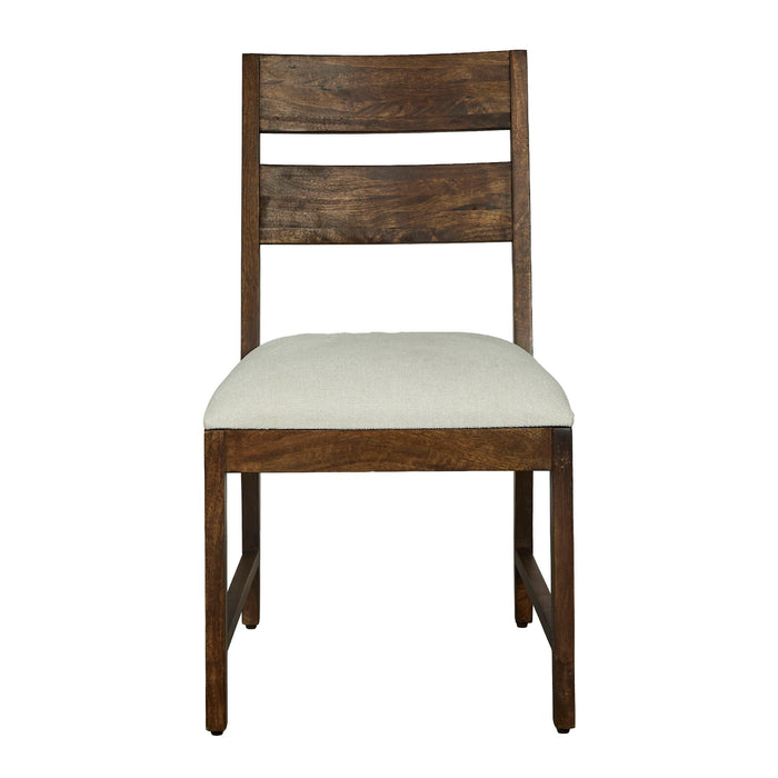 Portico - Ladderback Dining Chair (Set of 2) - Warm Brown