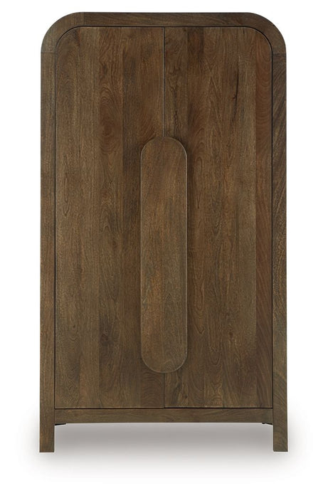 Thoren - Medium Brown - Accent Cabinet