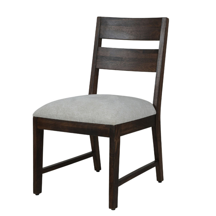 Portico - Ladderback Dining Chair (Set of 2) - Warm Brown