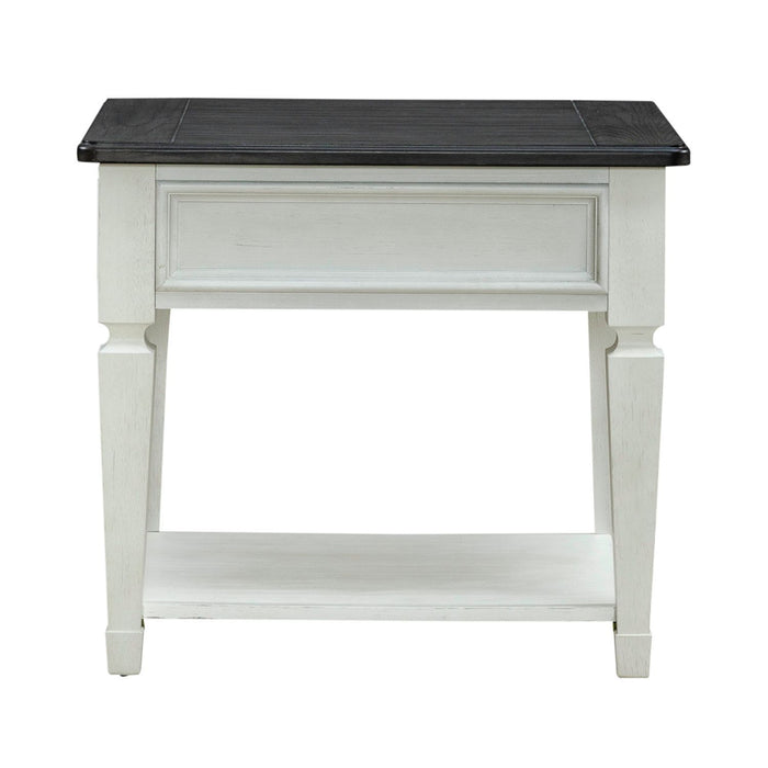 Allyson Park - Drawer End Table - White