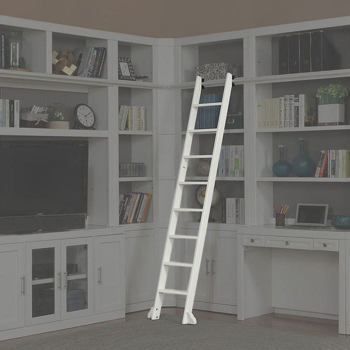 Catalina - Library Ladder (Only to be used With Library Wall) - Cottage White