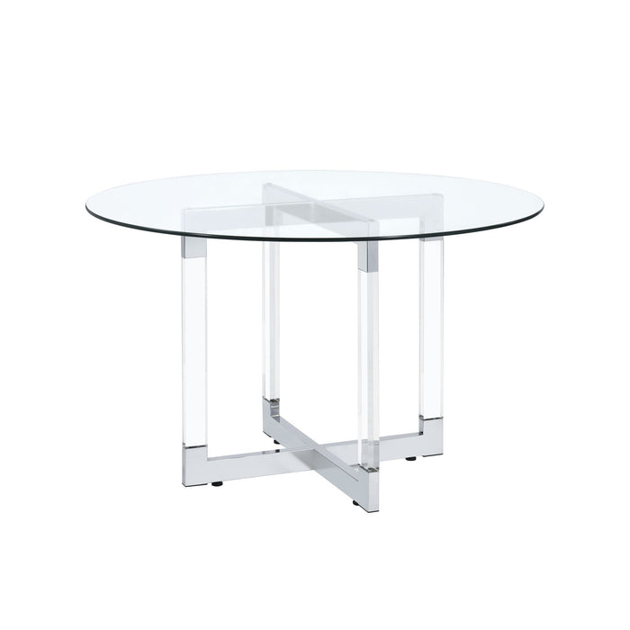 Zurich - Round Dining Table Complete - White