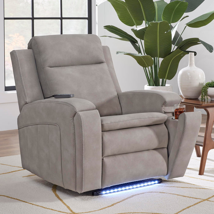 Armstrong - Power Recliner With Heat, Massage And Auto-Glide
