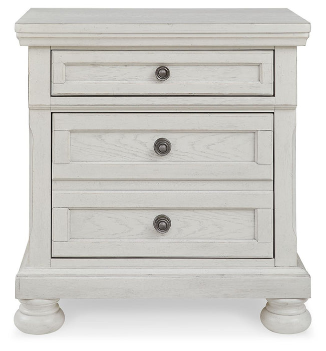 Robbinsdale - Two Drawer Night Stand - Antique White