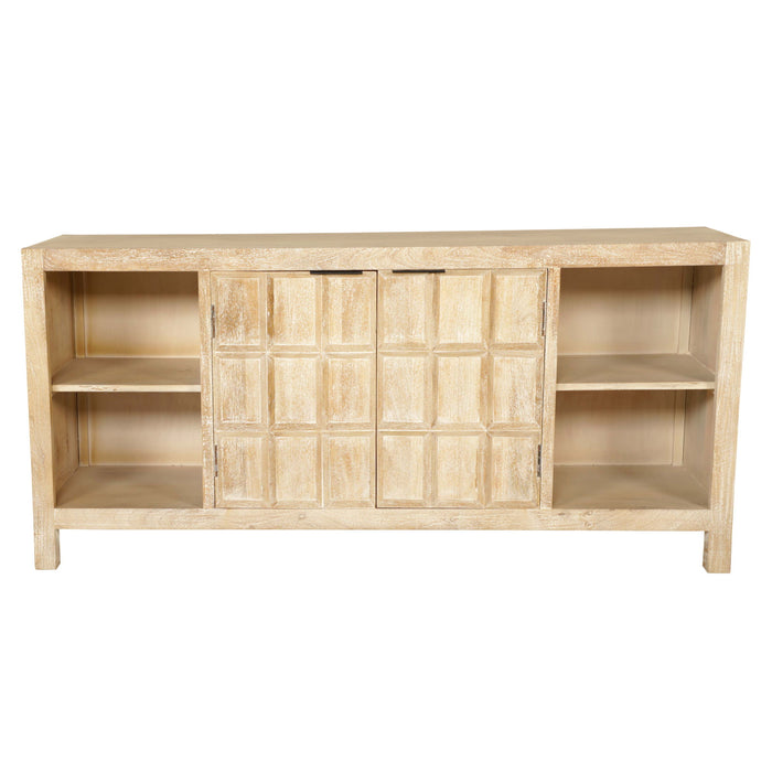 Laguna - 64" Console - Bleached Natural