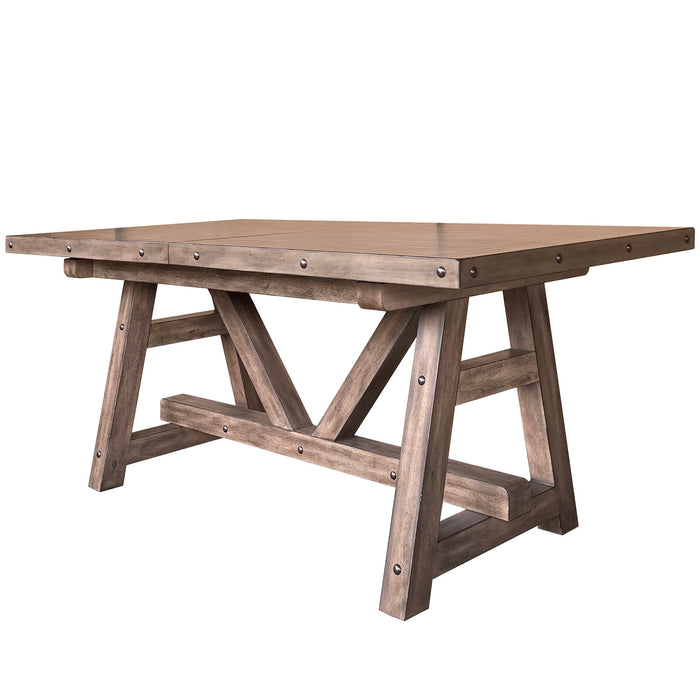 Lodge Dining - Counter Height Extendable Dining Table - Siltstone