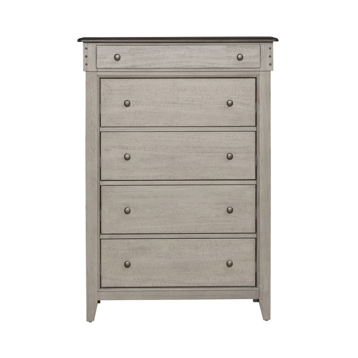 Ivy Hollow - 5 Drawer Chest - White