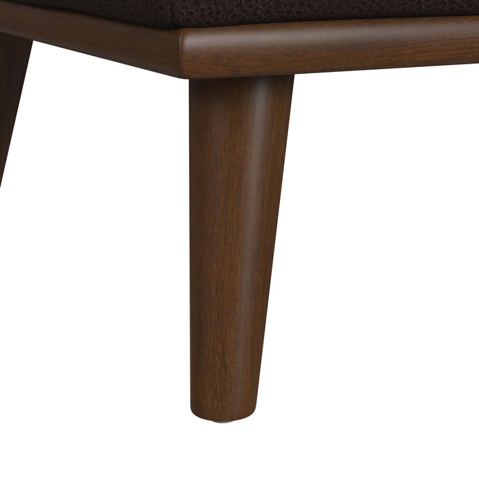 Destiny - Ottoman With Wood Base