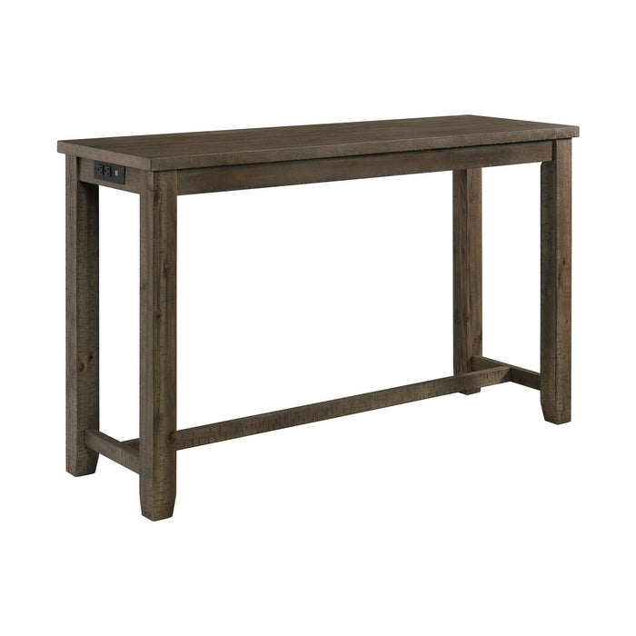 Stone - Multipurpose Bar Table Set - Gray