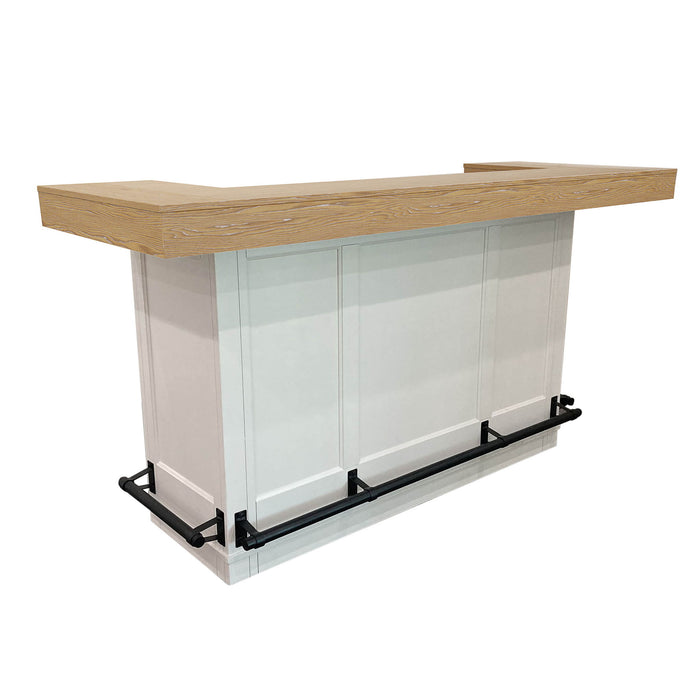 Americana Modern Dining - Bar With Quartz Insert - Cotton