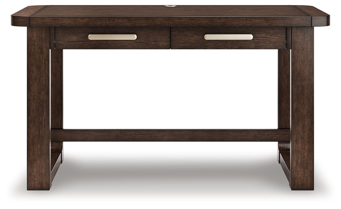 Breckington - Dark Brown - Home Office Desk
