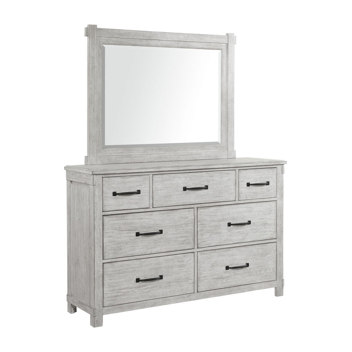Scott - 7-Drawer Dresser With Mirror Set
