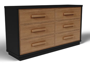 Kozmour - Six Drawer Dresser Kozmour - Six Drawer Dresser