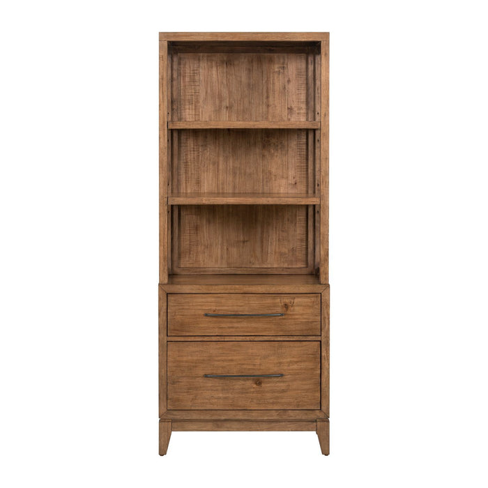 Shaker Lakes - Lateral File Bookcase - Harvest Brown
