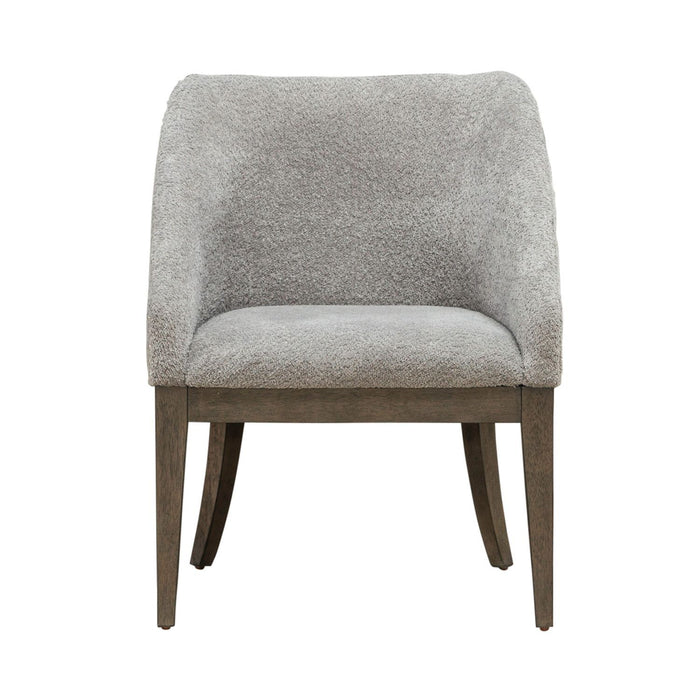 Cascade Falls - Upholstered Side Chair - Satin Espresso