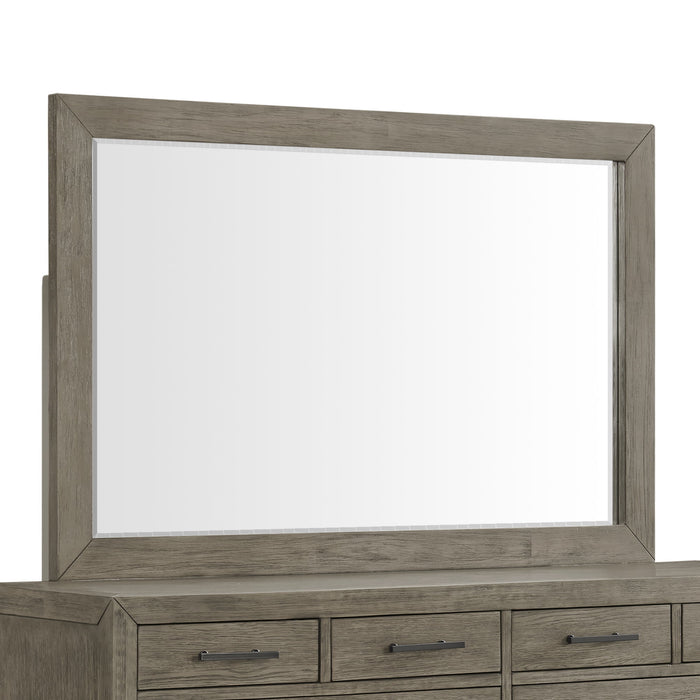 Versailles - Contemporary 12 Drawer Dresser & Mirror Set